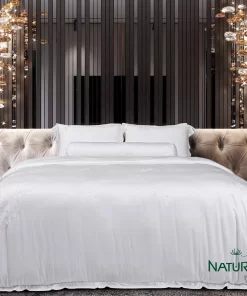 Bộ chăn ga Nature Home Tencel Cotton Anh Đào Trắng 2023