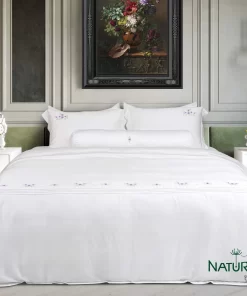 Bộ chăn ga Nature Home Tencel Purple Rose