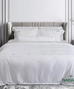 Bộ chăn ga Nature Home Tencel Blue Rose