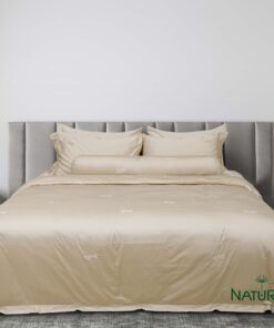 Bộ chăn ga Nature Home Cotton Chuồn Chuồn Kem